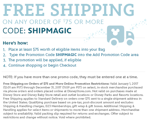 FREE SHIPPING EVERY DAY on Orders of $75 or More! CODE: SHIPMAGIC