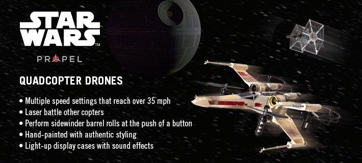 Star Wars Propel - Introducing Quadcopter Drones - The Greatest Vehicles in the Galaxy